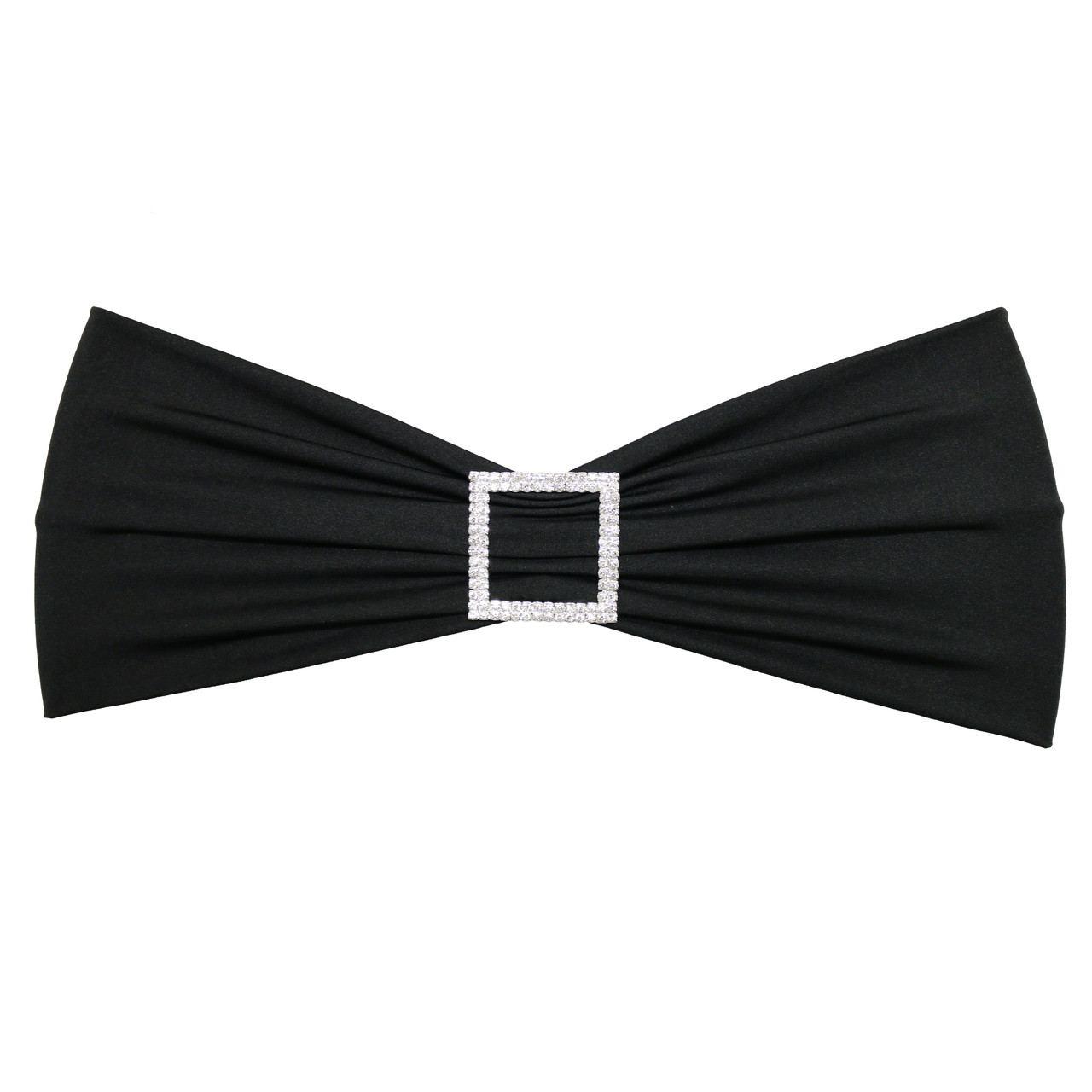 Square Rhinestone Buckle Wedding