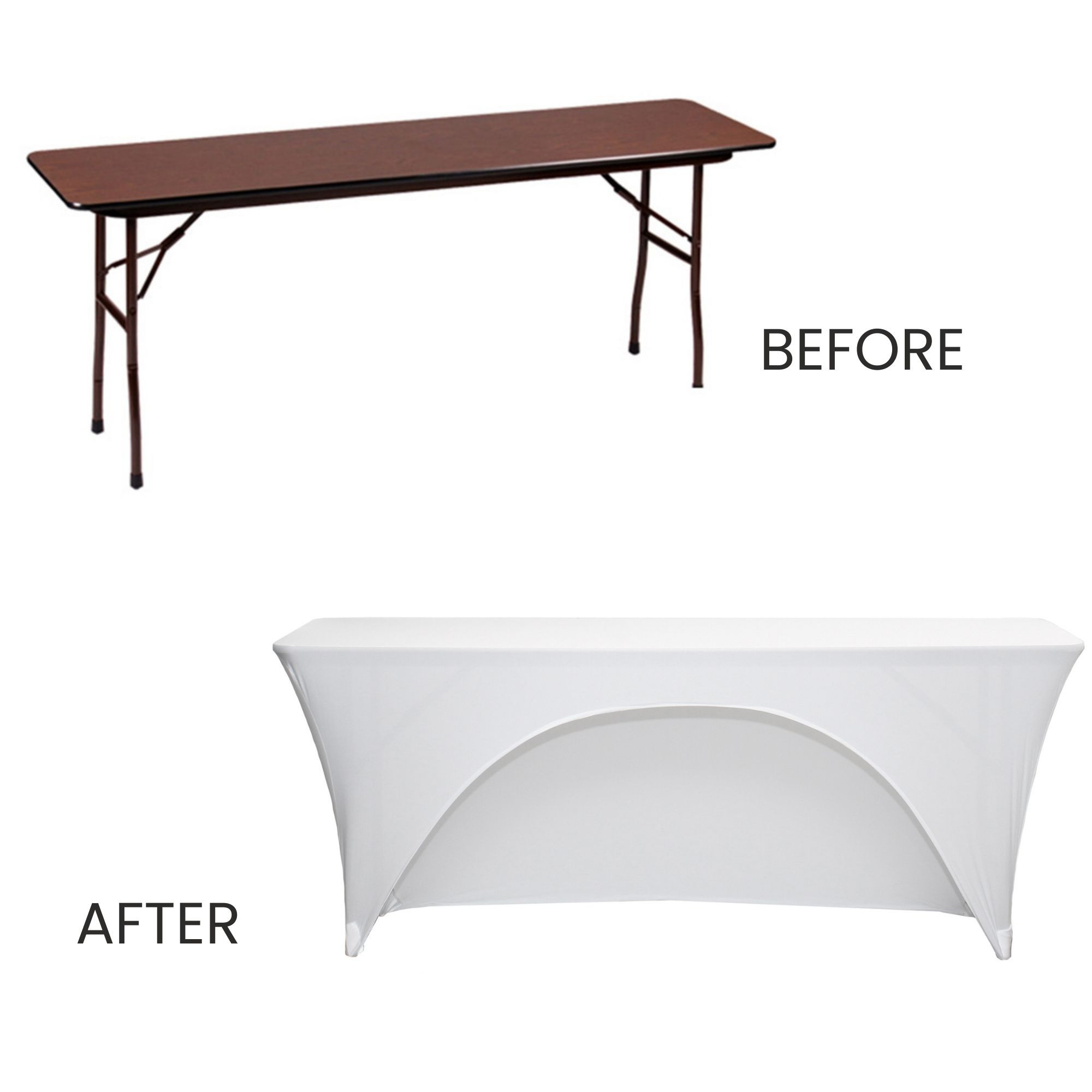 before and after classroom table covers