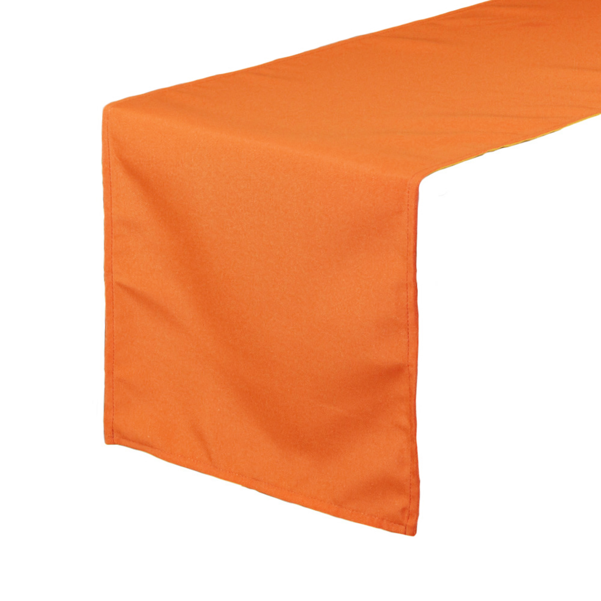 14 x 108 Inch Polyester Table Runner Orange