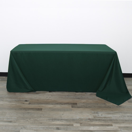 90 x 156 inch Rectangle Polyester Tablecloths