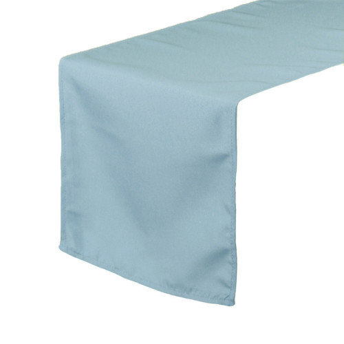 14 x 108 Inch Polyester Table Runner Dusty Blue 14 x 108 Inch Polyester Table Runner Dusty Blue