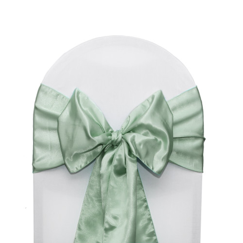 10 Pack Satin Sashes Sage