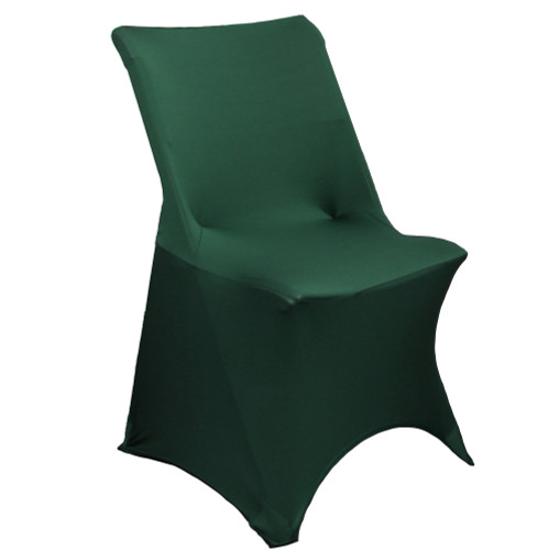 Stretch Spandex Lifetime Folding Chair Cover Hunter Green