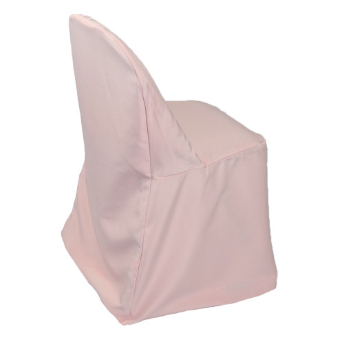 Polyester Folding Chair Cover White Your Chair Covers Inc.