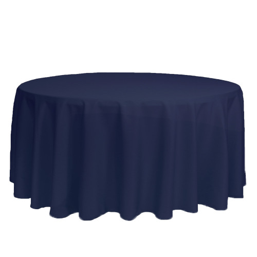 Navy Blue Tablecloths, Chair Covers, Napkins and Table Linens