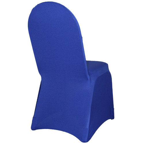 Spandex Banquet Chair Covers Royal Blue For Wholesale