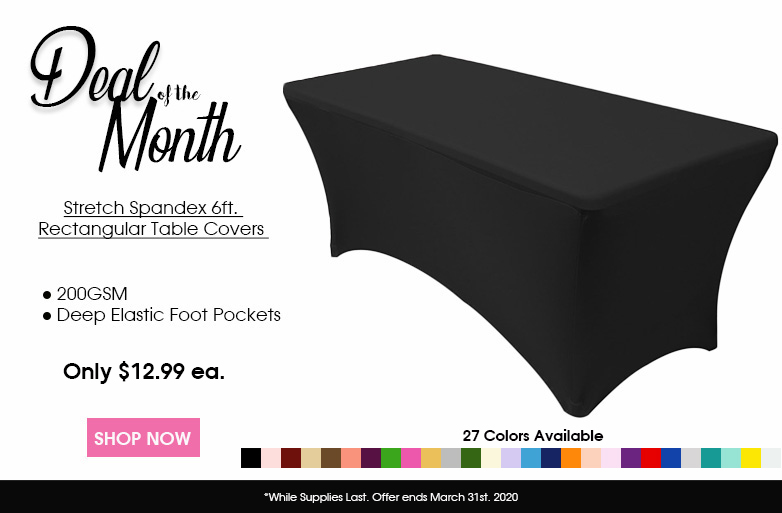 Wholesale Chair Covers Tablecloths Spandex Table Covers