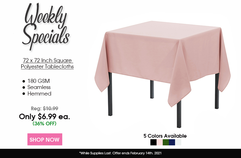 Wholesale Chair Covers, Tablecloths, Spandex Table Covers
