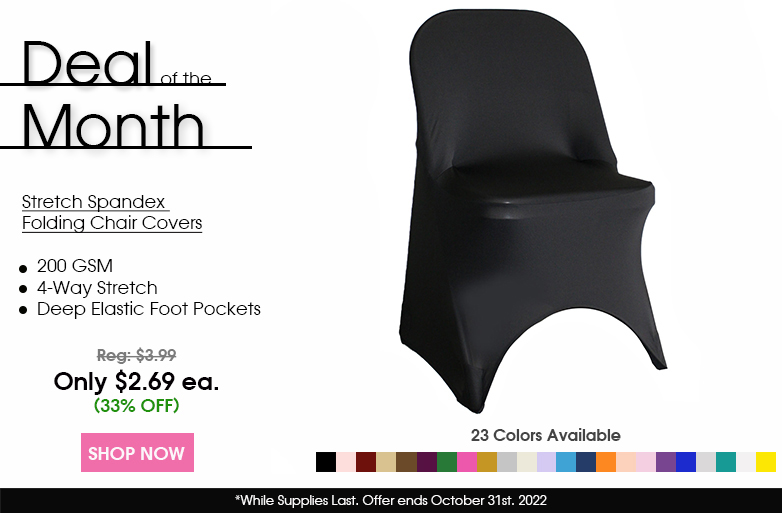 Wholesale Chair Covers, Tablecloths, Spandex Table Covers