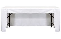 8 ft x 30 in Open Back Rectangular Fitted