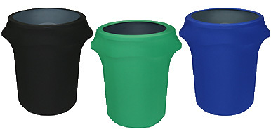 Spandex Trash Can Covers