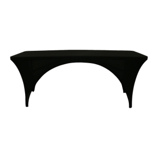 Stretch Spandex 6 ft Open Sides Rectangular Table Covers
