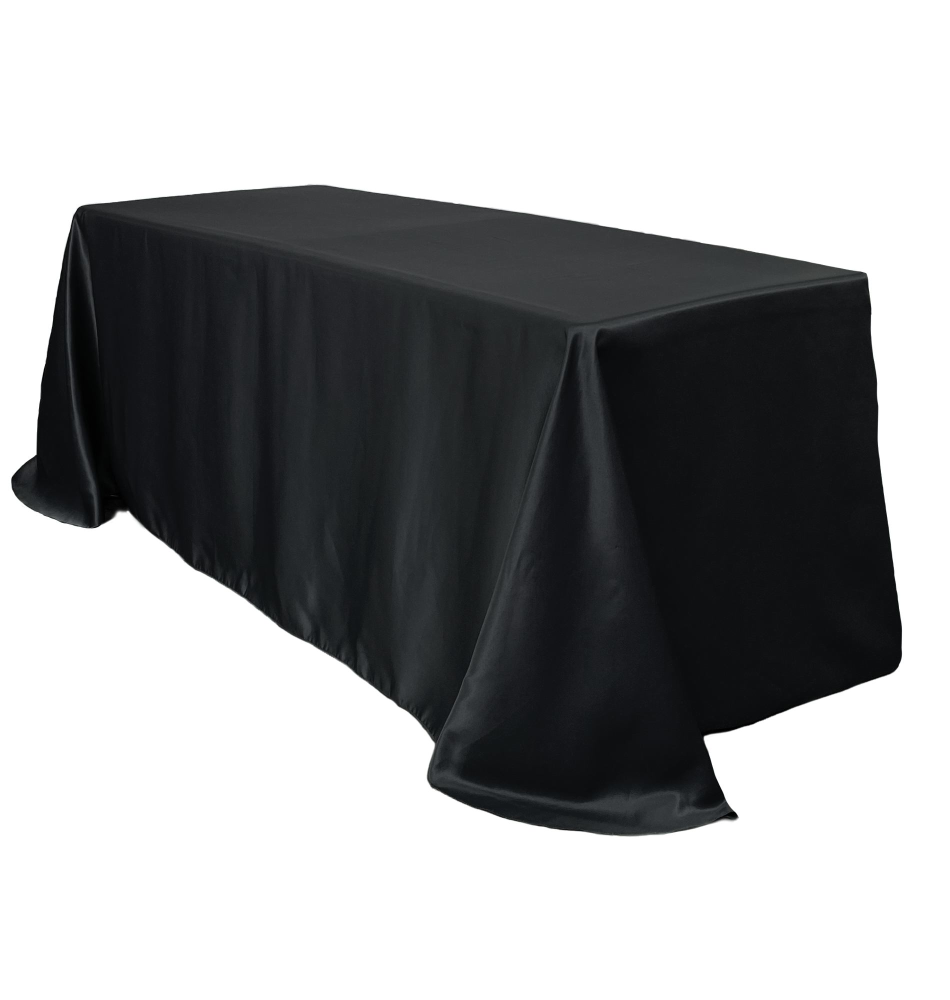 Amazon.com: 14 Pack Black 54 x 108 in. Rectangle Disposable Plastic  Tablecloths - Smooth Decorative Covers for Parties, Weddings : Home &  Kitchen