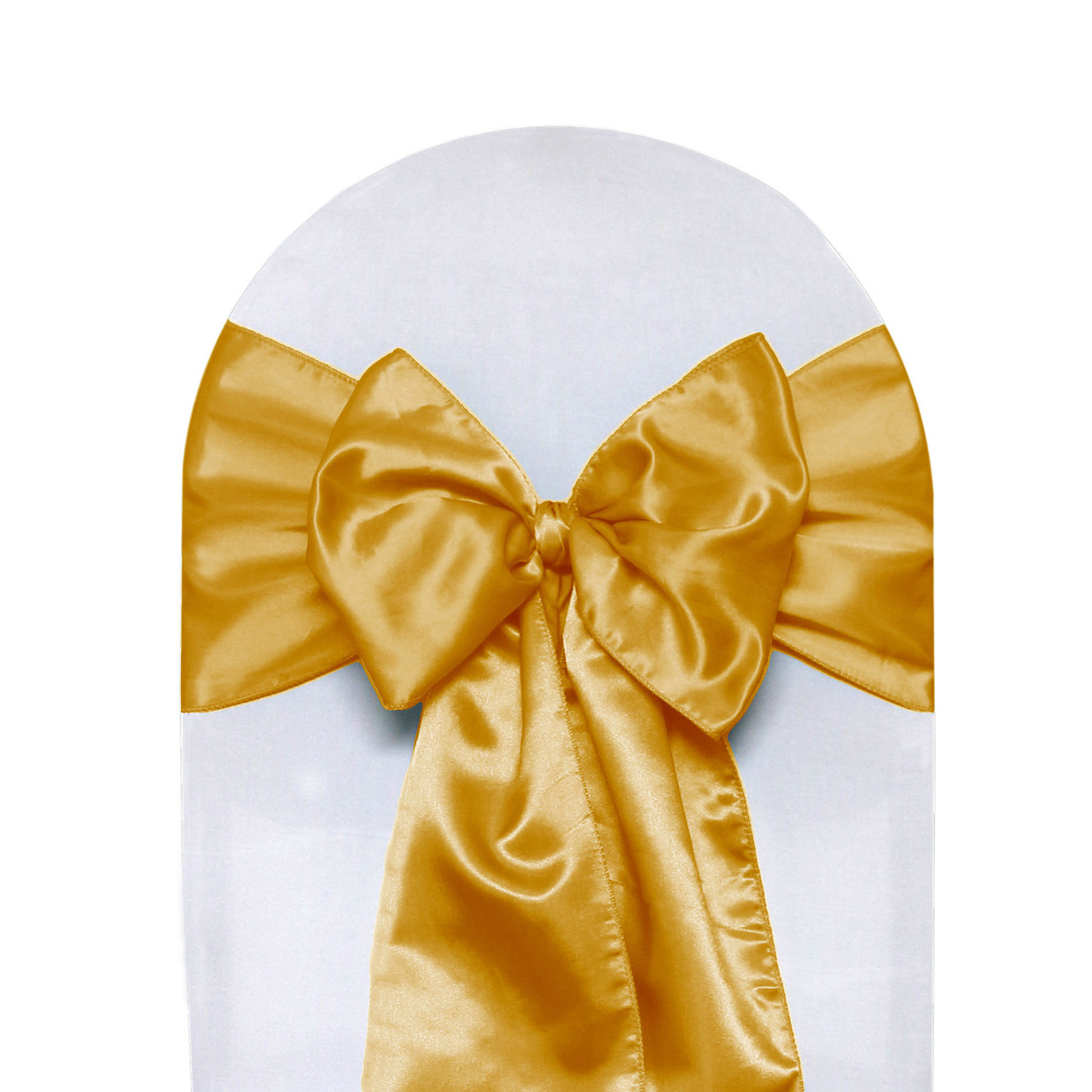 gold satin sash