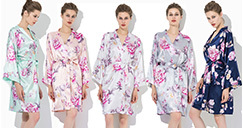 Kimono Silk Bridesmaid Robes