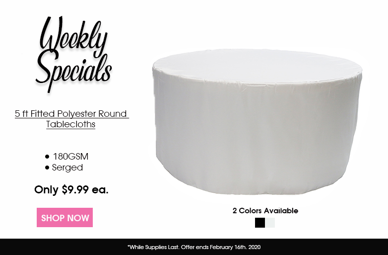Spandex Round Tablecloths Wholesale