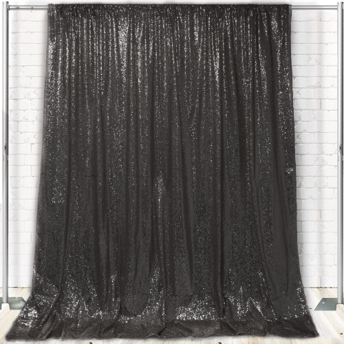 Red Glitz Sequin on Taffeta Drapes/Backdrops