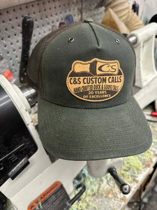 Green Canvas Work Hat Richardson 112 w/ Cork Patch