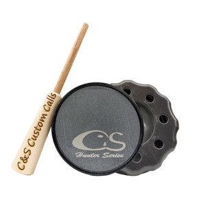 Hunter Series Crystal Over Slate Double Sided Pot Call