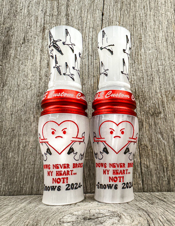 Limited Run Valentine's Day Acrylic Snow 