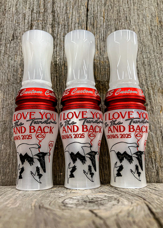 'Love You to the Tundra and Back' Acrylic Snow