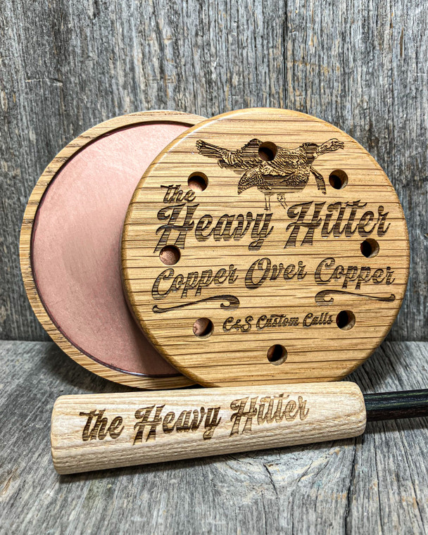 'The Heavy Hitter Pot Call' Copper Over Copper