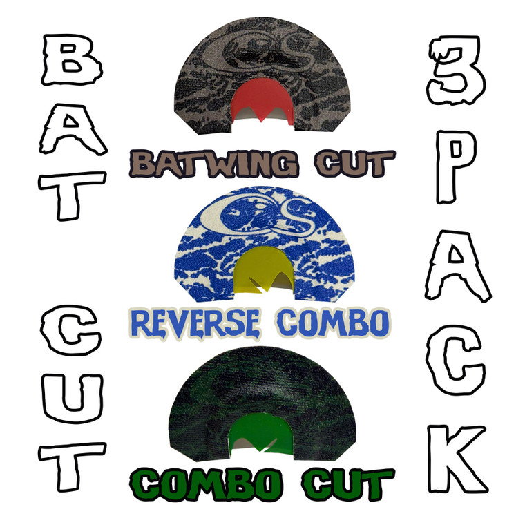 Bat Cut Combo 3 Pack