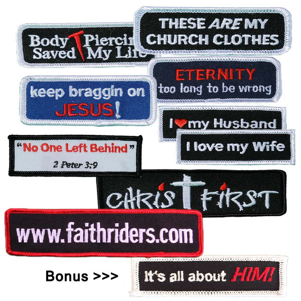 Patch Starter Pack -- choose either pack with Love Husband or Love Wife Patch