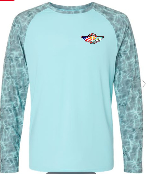 Grey Aqua Water L/S Performance 