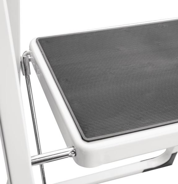 Werner 2 -Step 225-lb Capacity Steel Foldable Step Stool In The Step Stools Department At - View #4