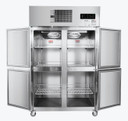 SUF1000 TROPICAL Thermaster 4 x Half door SS Freezer