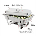 Olympia K409 Milan Chafing Dish 9Ltr Olympia K409 Milan Chafing Dish 9Ltr