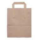 Fiesta CF591 Compostable Recycled Brown Paper Carrier Bags Medium (Pack of 250)
