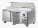FED-X S/S Two Door Sandwich Counter - XSS8C15S2V