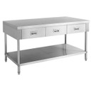 SWBD-6-1500 Workbench with 3 Drawers and Undershelf SWBD-6-1500 Workbench with 3 Drawers and Undershelf