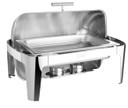 Olympia U008 Madrid Commercial Stainless Steel Roll-Top Chafing Dish Set (9 Litre Capacity)
