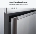 FED-X XURC1200SFV 1236L 2 Door Upright Stainless Steel Commercial Storage Fridge