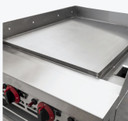 Gasmax GGS-24 Commercial 24-Inch Gas Griddle & Broiler Range – 45MJ Output