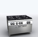 Fagor Kore 900 Series Gas 6 Burner with Gas Oven - C-G961OPH Fagor Kore 900 Series Gas 6 Burner with Gas Oven - C-G961OPH