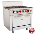 GBS6T Gasmax 6 Burner with Oven Flame Failure