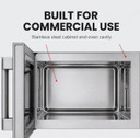 Benchstar Stainless Steel Microwave Oven - MD-1000L