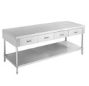 SWBD-6-1800 Work bench with 4 Drawers and Undershelf SWBD-6-1800 Work bench with 4 Drawers and Undershelf