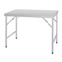 Vogue CB905 Stainless Steel Folding Table 1200mm Vogue CB905 Stainless Steel Folding Table 1200mm