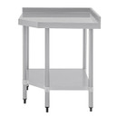 Vogue CB907 Stainless Steel Corner Table 600mm Vogue CB907 Stainless Steel Corner Table 600mm