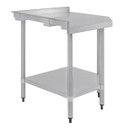 Vogue CB907 Stainless Steel Corner Table 600mm Vogue CB907 Stainless Steel Corner Table 600mm