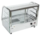Apuro CD232-A 160L Curved Glass Heated Display Cabinet | 868mm Wide