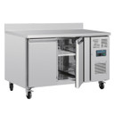 Polar DL914-A U-Series 2 Door Counter Fridge with Upstand 282Ltr Polar DL914-A U-Series 2 Door Counter Fridge with Upstand 282Ltr