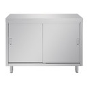 Vogue CE151 Stainless Steel Floor Standing Cupboard 1200mm Vogue CE151 Stainless Steel Floor Standing Cupboard 1200mm