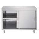 Vogue CE151 Stainless Steel Floor Standing Cupboard 1200mm Vogue CE151 Stainless Steel Floor Standing Cupboard 1200mm