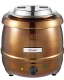 CP851-A Copper Finish Soup Kettle 10L | Commercial Wet Heat 10A